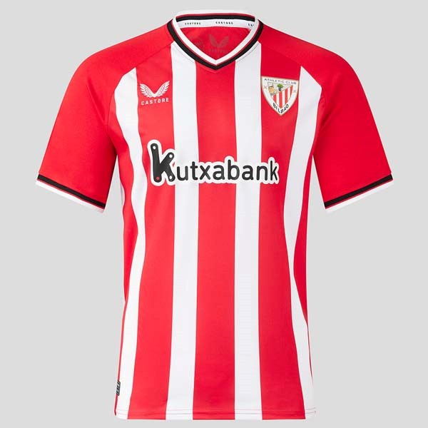 Tailandia Camiseta Athletic Bilbao Replica Primera Ropa 2023/24